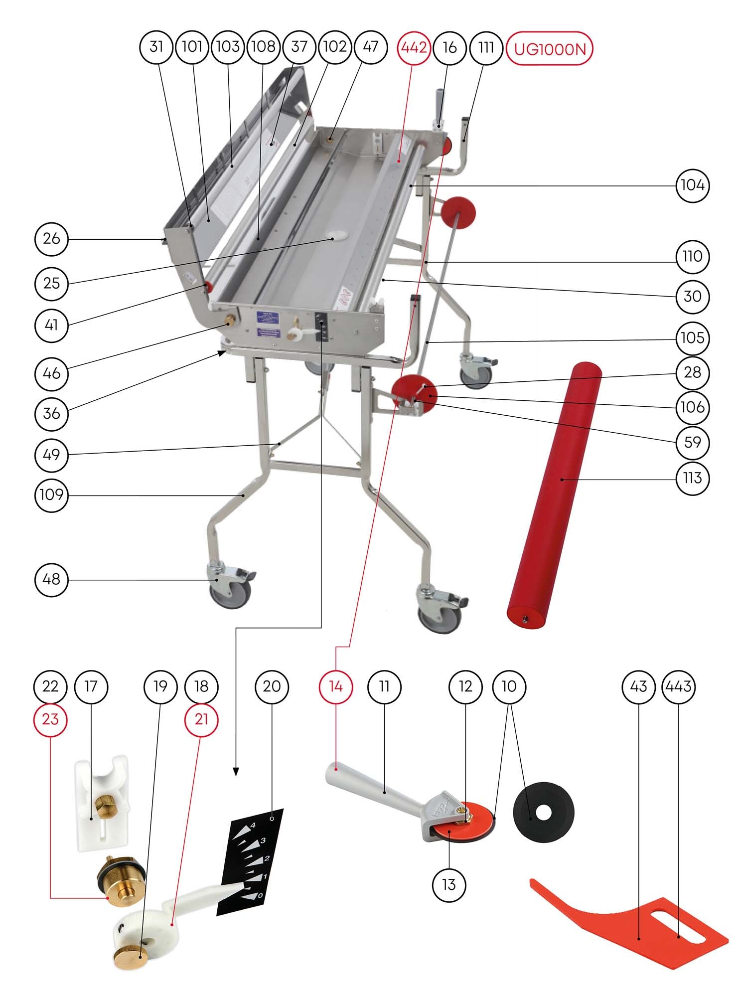 Ersatzteile für CB 1000 N/X