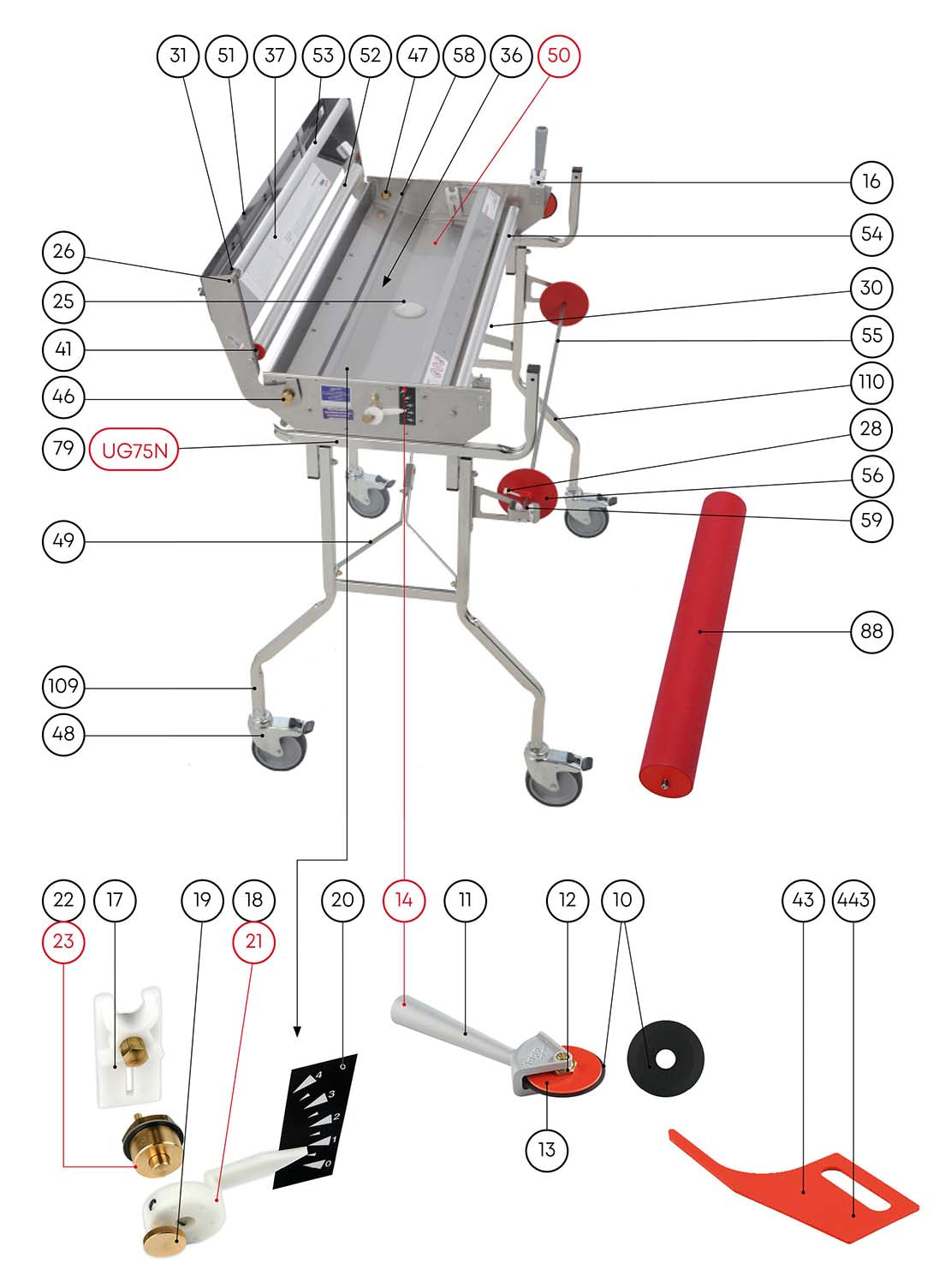 Ersatzteile für CB 75 N/X